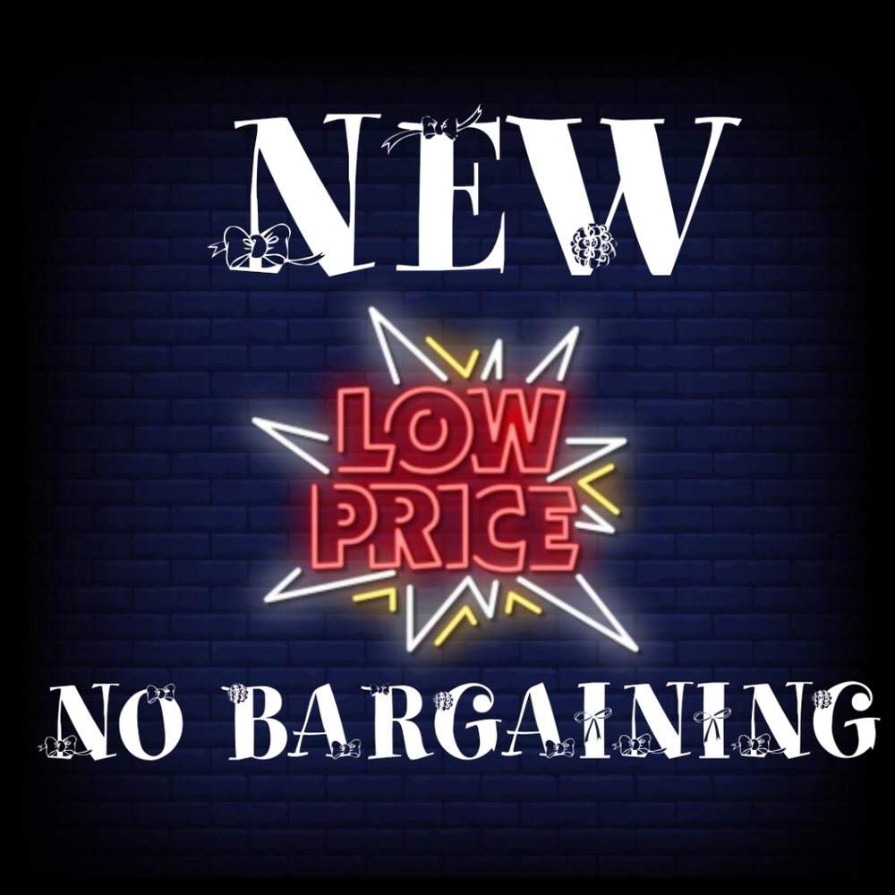 NEW LOW PRICES! NO BARGAINING